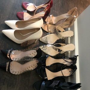 PUMPS HEELS STILETTOS WOMENS 7.5 PUMPS shoe haul